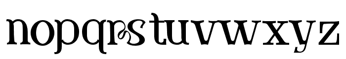  Western Roodle Regular Font LOWERCASE