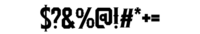 Western Season Regular Font OTHER CHARS