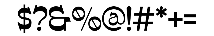 WesternBowner-Regular Font OTHER CHARS