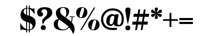 Westerniya Serif Font OTHER CHARS
