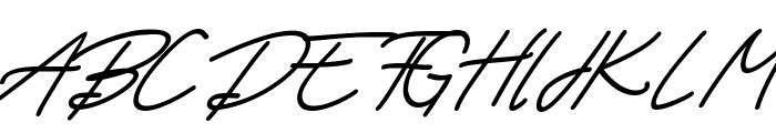 Westham Italic Font UPPERCASE