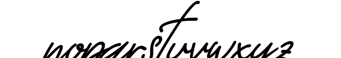 Westham Italic Font LOWERCASE