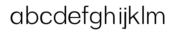 Westic regular Font LOWERCASE