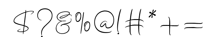 WestilaSignature-Regular Font OTHER CHARS
