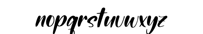 Westluck Font LOWERCASE