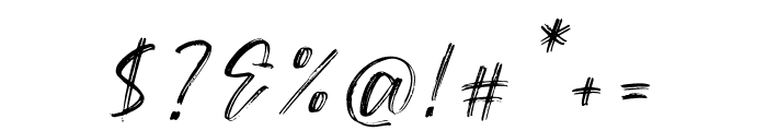 Westlyfe Tracker Italic Font OTHER CHARS