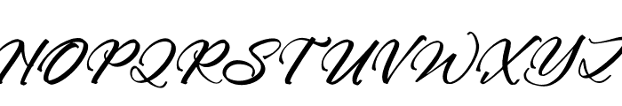 Westron Rotterika Italic Font UPPERCASE