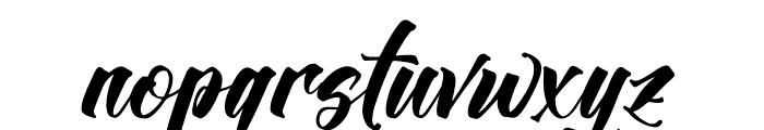 Westron Rotterika Font LOWERCASE