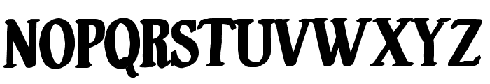Westward-Extrude Font UPPERCASE