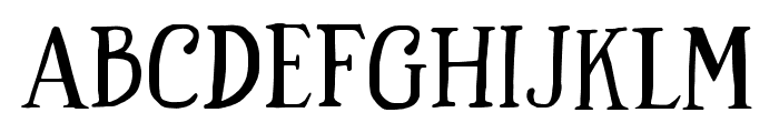 Westward-Regular Font UPPERCASE