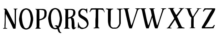 Westward-Regular Font UPPERCASE