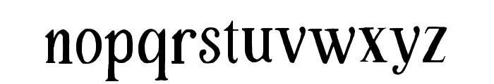 Westward-Regular Font LOWERCASE
