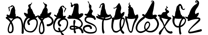 Whatcha Witchy Font UPPERCASE