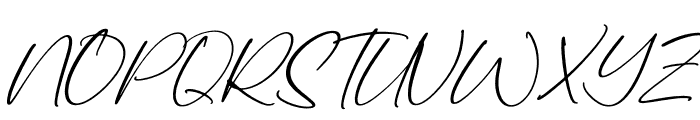 Wheslings Italic Font UPPERCASE