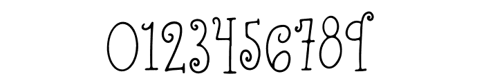 Whimsical Font OTHER CHARS