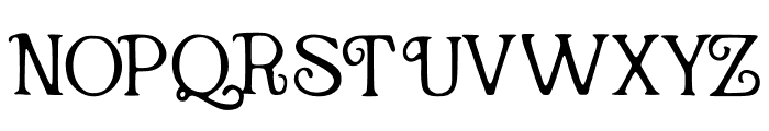 Whimsical_Swirl Font LOWERCASE