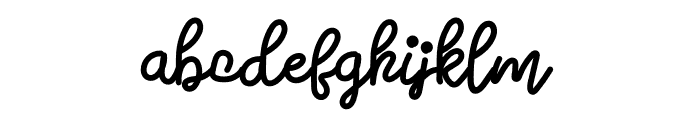 Whimsy Foliage Font LOWERCASE