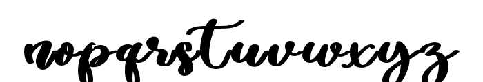 Whimsy Grace Bold Font LOWERCASE
