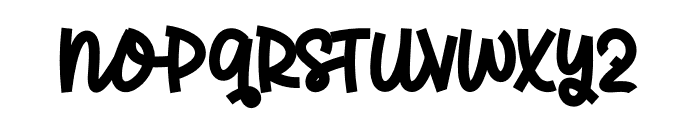 Whimsy Note1 Font UPPERCASE