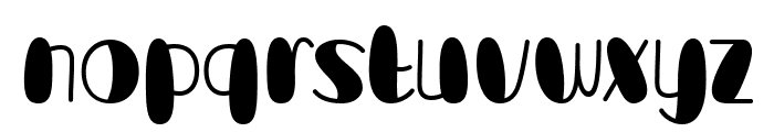 Whimsy Rainbow Font LOWERCASE