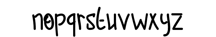 WhirlwindDisaster-Regular Font LOWERCASE