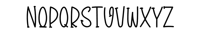 Whispher Font LOWERCASE