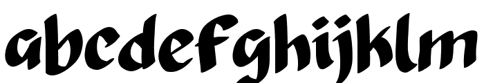 Whistle Cat Font LOWERCASE