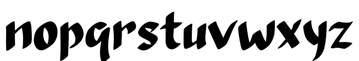 WhistleCatRegular Font LOWERCASE