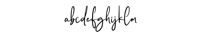 WhistyanaSignature Font LOWERCASE