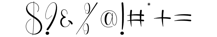 White Beautifull Font OTHER CHARS