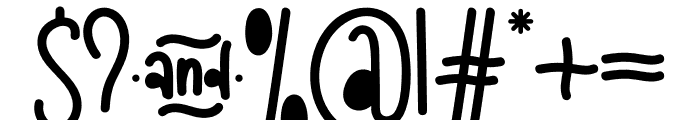 White Black Font OTHER CHARS