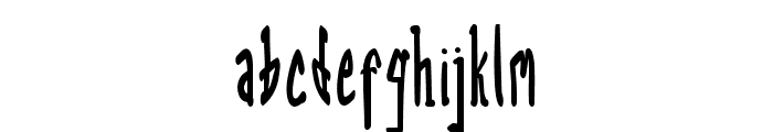 White Dandelion Font LOWERCASE