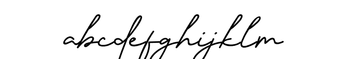 White Dream Font LOWERCASE