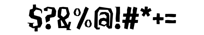 White-Fang Font OTHER CHARS