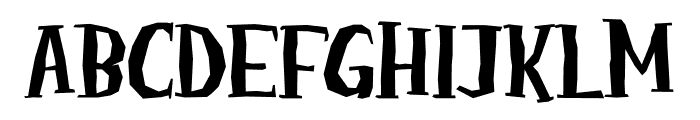 White-Fang Font UPPERCASE