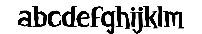 White-Fang Font LOWERCASE