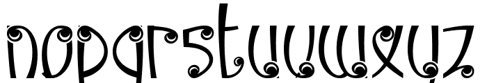 White Magus Font LOWERCASE