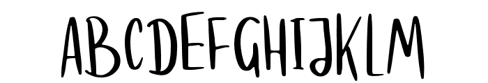 White Nights Sans Regular Font UPPERCASE
