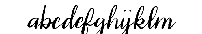 White Orchid Font LOWERCASE