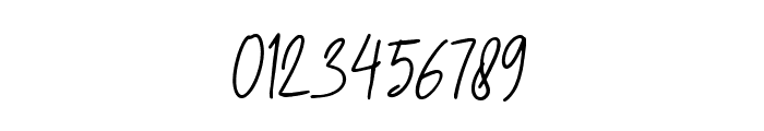 White Signature Font OTHER CHARS