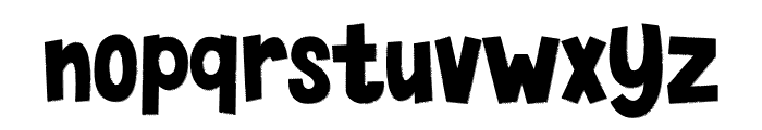 White Skull 11823 Font LOWERCASE