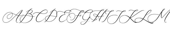 WhiteCotton-Regular Font UPPERCASE