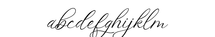 WhiteCotton-Regular Font LOWERCASE