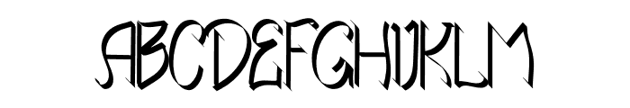 WhiteGift Font UPPERCASE