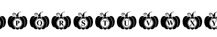WhitePumpkin Font LOWERCASE