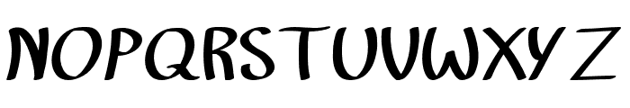 WhiteTiramisu-Regular Font UPPERCASE