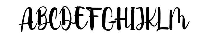 Whitehouse Font UPPERCASE