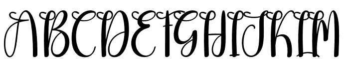 Whitenight Font UPPERCASE