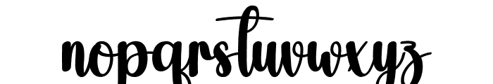 Whitenight Font LOWERCASE