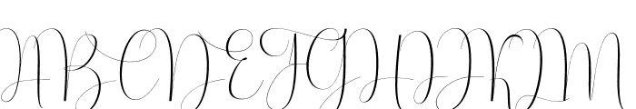 Whitening bold Font UPPERCASE